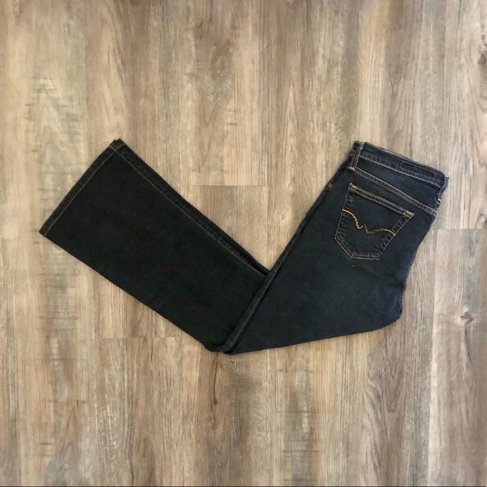 AG The Angel Dark Wash Bootcut Jeans